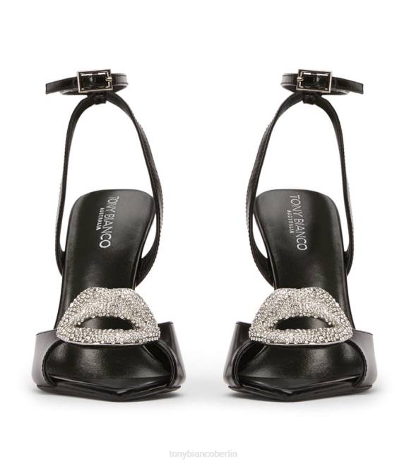 Stöckelschuhe| de Tony Bianco Frauen Moshi-Absätze Schwarz hochglänzend 4624128